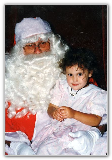 Young TK with Father Xmas 1